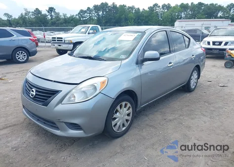 2014 Nissan Versa 1.6 Sv из США, поврежденный, VIN 3N1CN7AP4EK467069